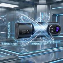 4K 3-Channel Car Camera With 5GHz WiFi: Front 4K + Interior 1080P + Rear 1080P - A - View 4