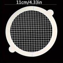 20/60/100pcs Bathroom Shower Drain Hair Catcher Anti-Clogging Mesh Sticker Drain Filter Hair Stopper Cover - White - View 6