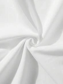Camiseta casual para mujer con estampado de mariposas, tejido suave, corte holgado, cuello redondo y manga corta.Ideal para uso diario en primavera y verano, estilo moderno y relajado. - Blanco - Ver 3