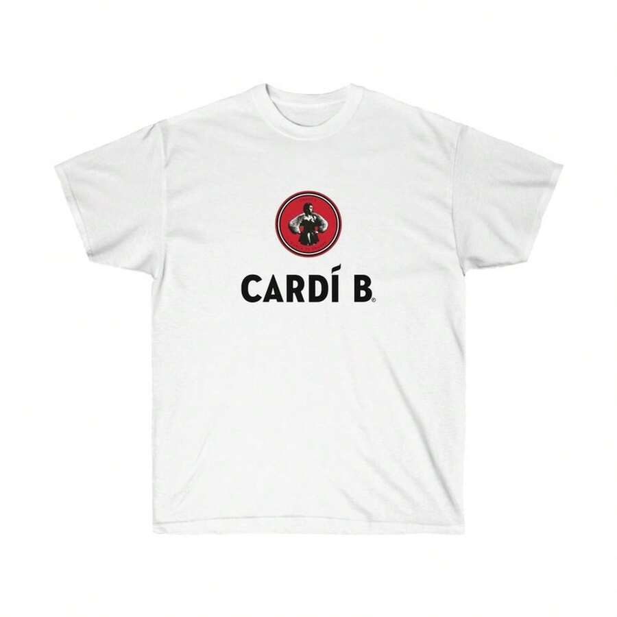 C1Ardi B AcC1Ardi Parodia de la marca TS1Hirt Camiseta blanca clásica de fiotón con estampado atrevido220G C1AmiS1eta de AL1Godn esencial uniS1ex, 220 g de suavidad úniC1A. PensA1DA1 Para A1DAptarse a todaS1 Las perS1onas, hombres y mujeres por igual. Tela duradera de gran C1Alidad, listA1 Para cualquier corte, D1ELIC1A1DA al tacto pero construidA1 Para resistir. TopS1 Ligeros mujer, conjuntos otoñales, ropa de vaC1Aciones, disfraces de new years para ella. - Blanco - Ver 1