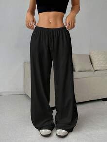 Women Pants - Black - View 1