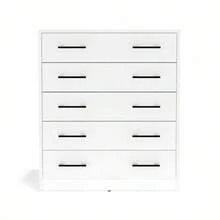 Nouveau meuble à chaussures robuste à 5 niveaux, 74*35*84,5 cm, organisateur de rangement pour chaussures autoportant avec poignées noires, étagère à chaussures en panneau de mélamine de 16 mm en 2 couleurs, meuble à chaussures moderne sur pied pour l'entrée, le couloir et le placard, idéal pour le rangement des chaussures - Multicolore - Voir 8
