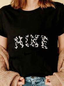 Women T-Shirts - Black - View 3