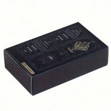 78张天宫塔罗牌套装，双面黑金塔罗牌，适合初学者占星和塔罗牌爱好者，日月图案占卜工具，非常适合学习塔罗牌、家庭祭坛和塔罗牌收藏爱好者。 - 彩色 - 查看 6