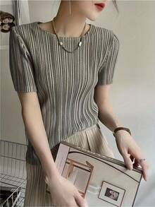 Women Tops - Black - View 6