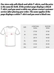 Unisex 100% Cotton Crew Neck T-Shirt - Soft And Breathable Fabric, Simple And Casual Design, Suitable For Daily Wear And Gardening Activities, An Excellent Gift For Birthdays/Christmas/Halloween/Thanksgiving. - 黑色 - 查看 6