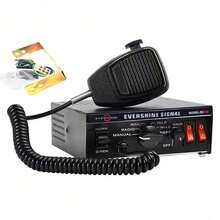 Evershine Signal PA-300 12V 200W 电子报警汽车警报器 PA 系统 [[手持麦克风] [免提] [2 个 16A 开关] 适用于车辆、卡车、UTV、ATV、轿车、POV 的紧急警报器 - A - 查看 8