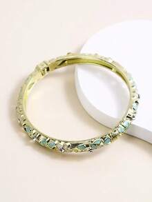 14K Gold Plated Fashionable Casual Versatile Commute Vintage Colorful Bracelet For Women - Yellow Gold - View 27