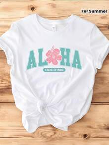 Aloha Shirt, Hawaiian Shirt For Family Vacation, Summer Style Shirt, Hawaiian Vacation Shirt, Hawaiian Travel Shirt, Cool Aloha Shirt - 白色 - 查看 1
