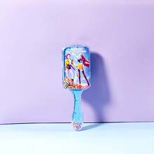 Hasbro Brosse à cheveux de massage avec coussinet fille de dessin animé mignonne, peigne démêlant antidérapant, cadeau d'anniversaire pour femmes et filles - Voir 8
