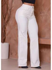 Wide Leg - สีขาวนวล - ดู 2