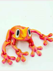 Movable Joint Frog Magnet, Movable Frog Small Sculpture, Durable Plastic Cartoon Refrigerator Magnet, Suitable For Refrigerator, Bedside Table, Chair And Office Decoration - Creative Gift, Fun Decoration, Car Dashboard, Refrigerator And Other Decorative Accessories - one-size - View 28