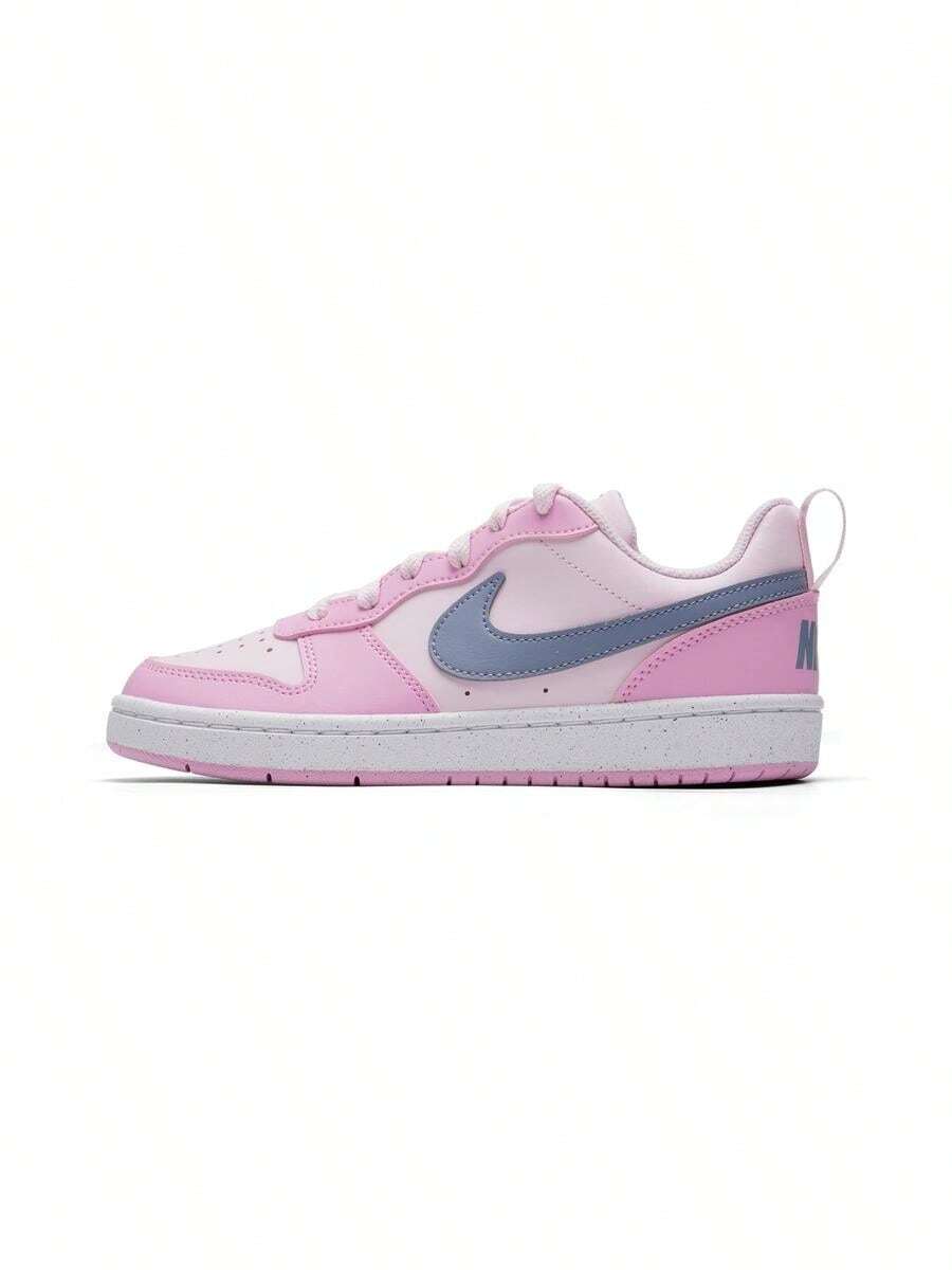 Nike COURT BOROUGH LOW RECRAFT (GS) 2026 夏季新款兒童櫻花粉低筒休閒滑板鞋 DV5456-604 - DV5456-604 - 查看 1