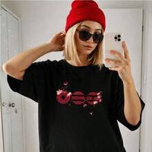 1 pieza Camiseta Arirang World 2026 - Camiseta Unisex de Concierto Bangtan Merch - Regalo Genial para Fans 2026 180g% Algodón - Negro - Ver 1