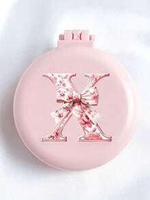 Peine plegable redondo con espejo y lazo rosa, espejo de maquillaje compacto portátil 2 en 1, peine plegable de cojín de aire mini para mujeres, niñas, mamá, adecuado para boda, viaje, camping, oficina, viajes de negocios, deportes, al aire libre, actuaciones, cepillar el cabello, multifuncional, regreso a la escuela, regalo del Día de la Madre, artículo esencial de viaje, regalos de Pascua, accesorios para mujeres - Multicolor - Ver 14