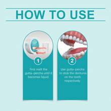 Cosmetic Tooth Veneer Cover Fake Tooth Cap Natural Smile Appearance Gap Concealer - 1 Set - View 5