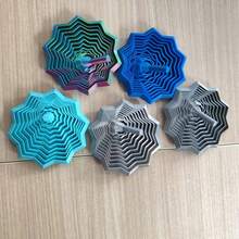 1件 3D列印PLA八角星指尖紓壓玩具,精緻螺旋幾何造型,支持多角度扭轉,觸感滑順,可作為桌面擺飾緩解煩躁,適合成人的精緻紓壓派對小禮物,適用所有節日慶典 - 彩色 - 查看 10
