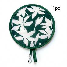 1/2/4pcs Japanese Style Round Foldable Handheld Fans, 4 Styles, Suitable For Outdoor Travel, Festival Events, Party Decoration, Etc., Gift For Friends, Family, Classmates, Elders, Summer Essential (Includes Storage Bag) - Folding Fan - View 12