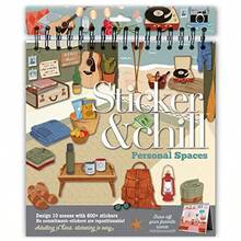 Sticker and Chill - Espacios personales relájese y relájese con pegatinas reposicionables para adolescentes y adultos - Multi - Ver 8