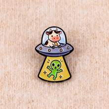 Enamel Lapel Pin Brooch Badge For Backpack Bag Cool Decoration Friend Gift - Multicolor - View 8