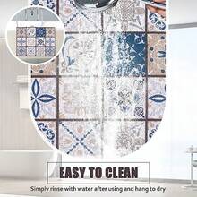 Alfombrilla de ducha cuadrada de 32 x 32 pulgadas, antideslizante, para interior de ducha, lufa, para ancianos, almohadilla de masaje de pies con textura suave, para área húmeda, sin ventosas, secado - Marrn - Ver 6
