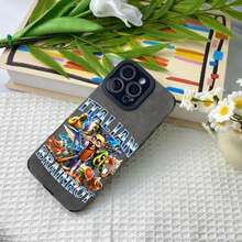 Cartoon Italian Animal Design Phone Case. Full Coverage, Snug-Fitting Suede Material, Lens Protection, And Invisible Drop Protection. Drop-Proof TPU Case Compatible With IPhone 16, 15, 14, 13, 12, 11 Pro, Pro Max Plus, And 16e. Perfect Gift For Friends, Loved Ones, Or Yourself. - 灰色的 - 查看 3
