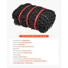 Round Bale Hay Net, 5.91 X 5.91 X 5.91 Ft, 1.5 Inch Holes, PE Material, Knotless Design, With Zip Ties, Needle Shuttle, Repair Twine And Storage Bag, Slow Feeder Round Bale Net For Horses - Small Mesh, Knotless, 6*6*6 Ft - View 11