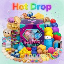 1PC Kids Favorite Squishy Blind Box – 3 Random Draws (Min. 2 Items Guaranteed) Surprise Mystery Pack - Multicolor - View 1