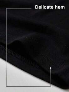 Camiseta De Manga Corta Casual Con Cuello Redondo Y Estampado You Matter En La Parte Delantera Y Trasera Para Mujeres.Camisetas GráFicas .Jpg, Tops Cortos Para Mujeres, Atuendos De Verano Para Mujeres, Tops De Verano, Camiseta RDKR - Negro - Ver 5