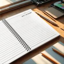 1pc A5 Spiral Notebook - Big Ben Illustration Grid Diary _ British Design Lined Pages, Suitable For Language Notes, Diary, School And Travel Lined Notebook Record Book - English - View 6
