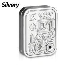 Giocattolo antistress EDC Poker Slider a forma di zampa di gatto, slider per carte, giocattolo sensoriale per ansia, ADHD e autismo, gadget cool per adulti e adolescenti, rosso - Multicolore - Visualizzare 7