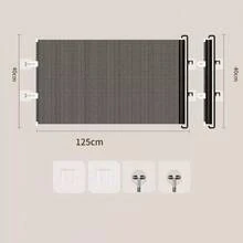 Expandable Pet Gate, Mesh Dog Barrier For Indoor Doorways And Stairs Safety Protection, Suitable For Pets, Easy Installation, Portable Adjustable With Hooks, Applicable For Indoor, Dog Cat Fence, Hooks Random - Multicolor - View 6