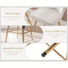 Wahson Bar Stools Set Of 2 Modern Counter Chairs With Shell Designed Backrest For Home Bar Restaurant - 黑色 - 查看 6