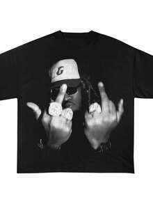 Women T-Shirts - Black - View 1