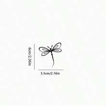Dragonfly Design Vinyl Car Decal Sticker, Waterproof, Suitable For Car Windows, Holiday Gift, Vehicle Decoration, Durable Vinyl Art Sticker - A - View 7