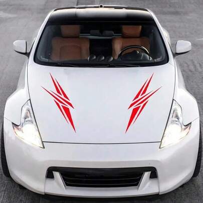 2 Miếng Dán Nắp Cạp Xe Kiểu Xe Đua Decal Vinyl Cho Audi Fiat Tesla Seat Trang Trí Thân Xe