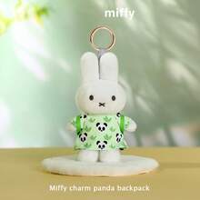 Bộ sưu tập Miffy: Mặt dây chuyền hình gấu trúc nhồi bông – Mềm mại và dễ ôm; Móc khóa hình thỏ Miffy – Dễ thương và đáng yêu - Nhiều màu - Xem 11