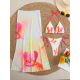 Juego de ropa de cama de tres piezas color blanco roto 9266