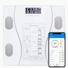 This Electronic Scale Is Equipped With An LED Display, Is Suitable For Multiple Users, And Has Basic Measurement And Automatic Calibration Functions, Making It An Ideal Gift For Relatives And Friends. - White - View 2