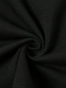 100% cotton Camiseta de mujer con cita inspiradora - "La vida es mejor cuando bailas" con diseño de corazón y estrella, suave negro, ligera y cómoda para uso casual, camiseta de diario|   Diseño juguetón|   Ajuste cómodo - Negro - Ver 4