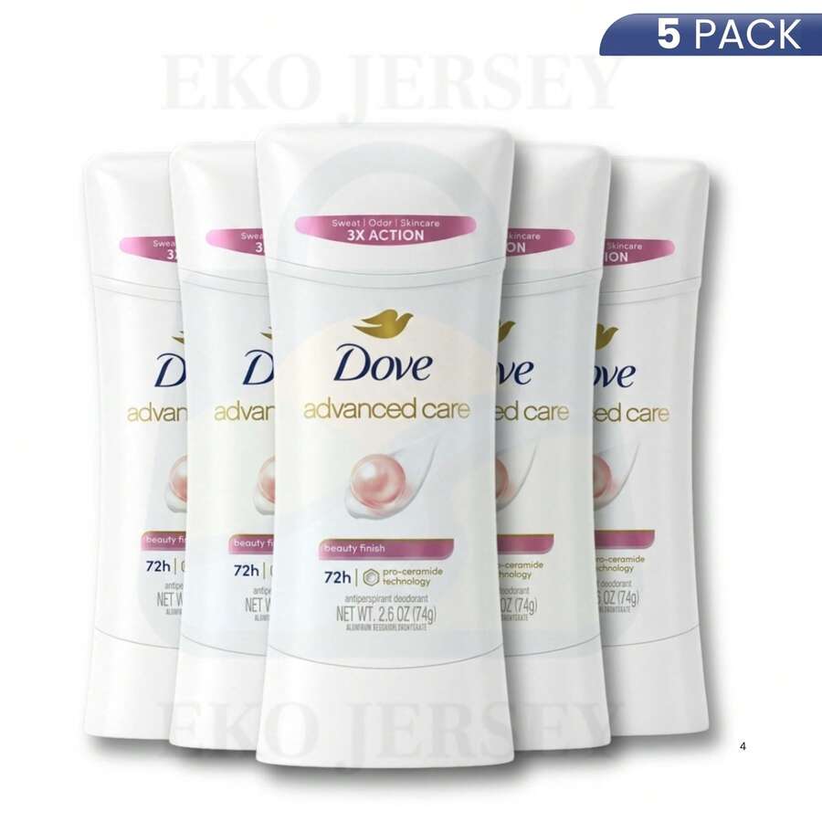 Dove Advanced Care Beauty Finish 72H Odor Protection Stick Deodorant 2.6 Oz Pack Of 5 - nhiều mùi hương - Xem 1