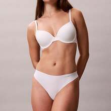 Calvin Klein Invisibles Thong Underwear  Women  Panties D3428 Underwear Women Panties Underwear Sleepwear - 白色 - 查看 3