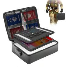 Bolsa impermeable para documentos con candado - como en la imagen - Ver 2