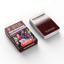 K-Pop BM CHOOM 3rd Mini Album Lomo卡 92件組 60張小卡 + 32張貼紙 Ruka Ahyeon Pharita Rora Asa Chiquita HD團體與個人肖像卡 粉絲收藏禮品卡 相簿填充卡 - 彩色 - 查看 5