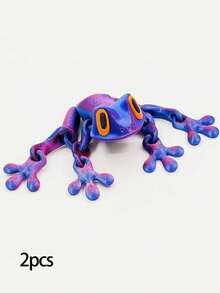 Movable Joint Frog Magnet, Movable Frog Small Sculpture, Durable Plastic Cartoon Refrigerator Magnet, Suitable For Refrigerator, Bedside Table, Chair And Office Decoration - Creative Gift, Fun Decoration, Car Dashboard, Refrigerator And Other Decorative Accessories - one-size - View 29