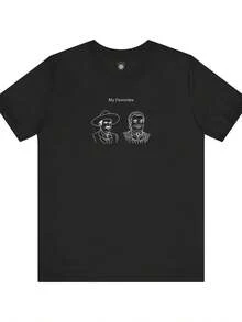 My Favorites (and Juan Gabriel)-Shirt - Negro - Ver 1