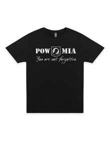 POW MIA Shirt, Prisoner of War Missing in Action Tee, Military Veteran Remembrance Shirt, Patriotic T-Shirt, Unisexblusas para mujer playeras de mujer vestidos casuales para mujer y2k playeras deportivas para mujer verano camisetas ropa de mujer Fashion Perfect For Daily - Negro - Ver 6