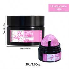Multi-Color 3D Resin UV Clay, Suitable For 3D Carving Extension Art Hard Gel, Perfect For Simple Handmade Craft Modeling UV Home DIY - 30g - View 23