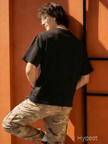 Men T-Shirts - Black - View 2