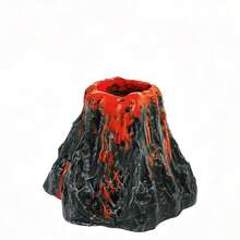 Piedra de burbuja volcánica, para acuario de peces, accesorio decorativo de piedra de burbuja, sin tubo de burbuja, adecuado para acuario pequeño, baterías no incluidas - A - Ver 7